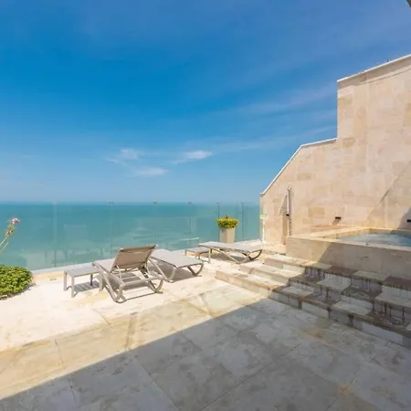 Apartamento Exclusivo Apartamento En De Indias, Con Acceso A Playa Directo Cartagena